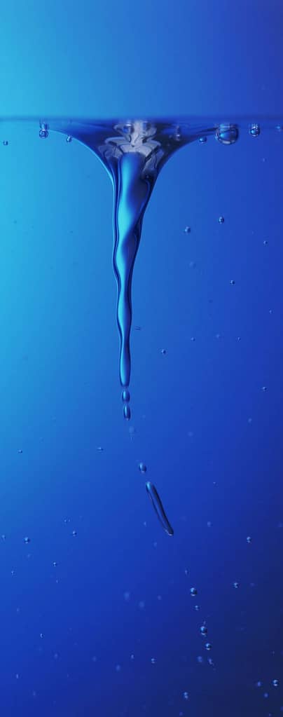 water vortex-blue